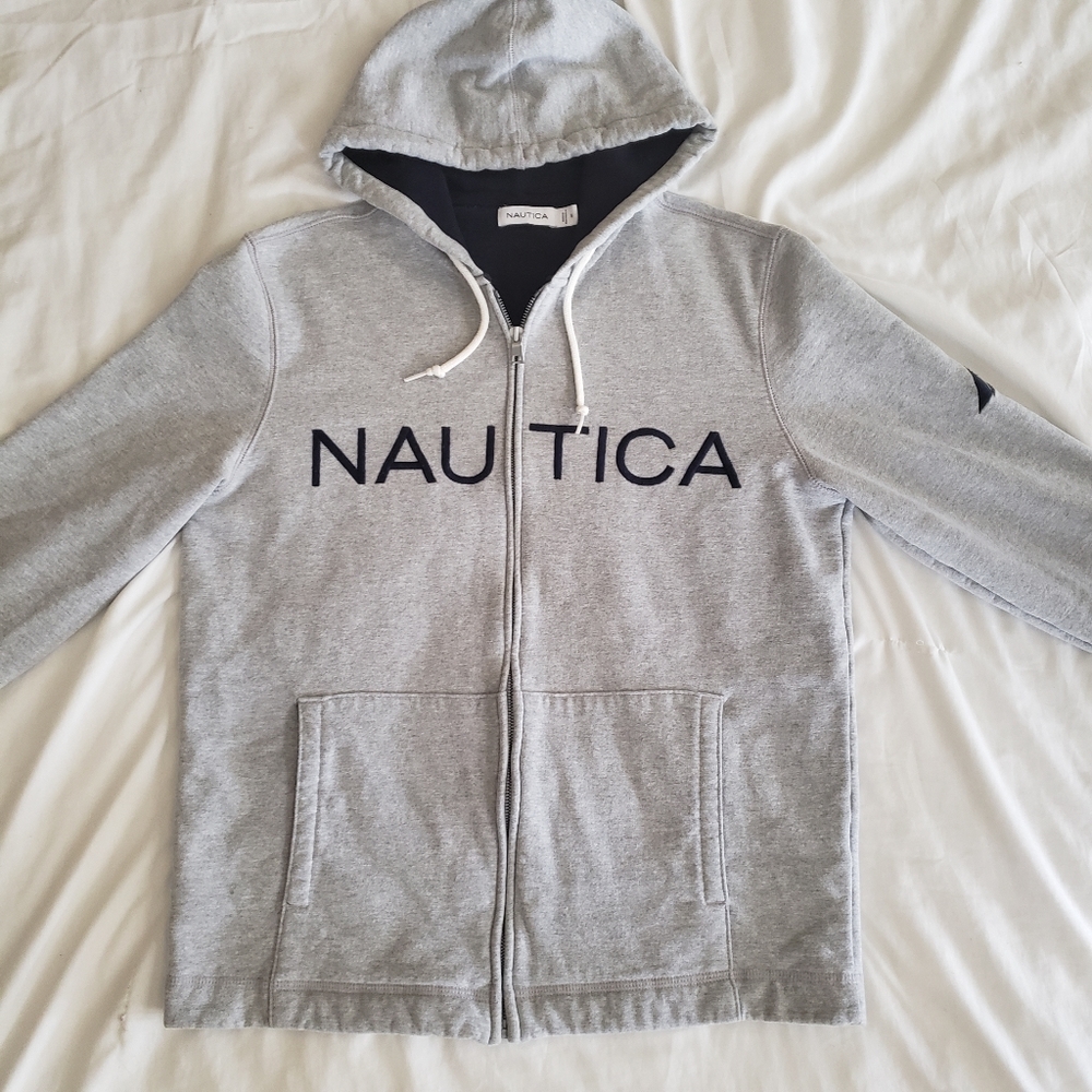 Nautica Men's Fleece Full-Zip Hoodie